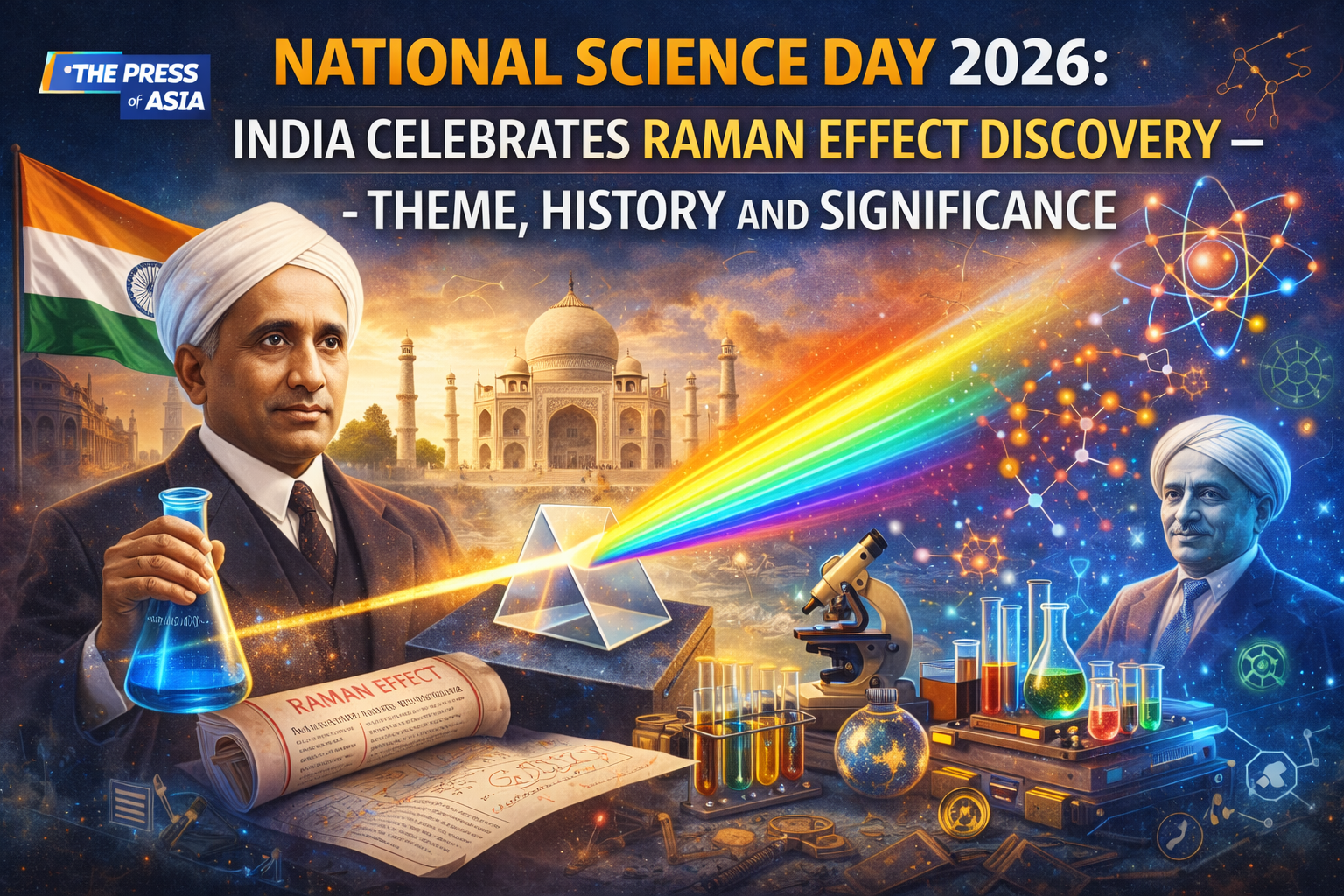 National Science Day 2026: India Celebrates Raman Effect Discovery ...