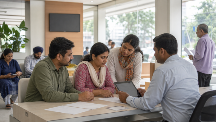 Delhi voters checking the 2026 draft electoral roll and completing a voter inclusion form