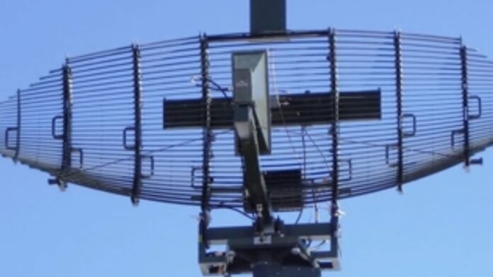 Bharani low-level lightweight radar photographed in 2020, shown as a related file image
