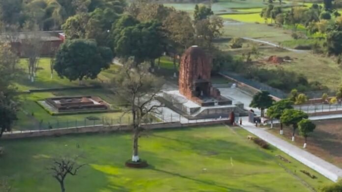 Lakshmana temple archaeological site at Sirpur photographed in 2021