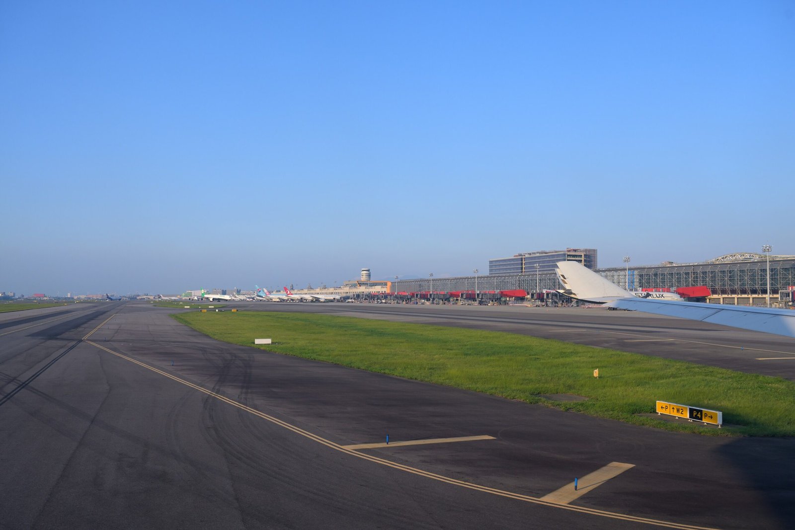 Terminal 2 at Taiwan Taoyuan International Airport photographed in May 2025