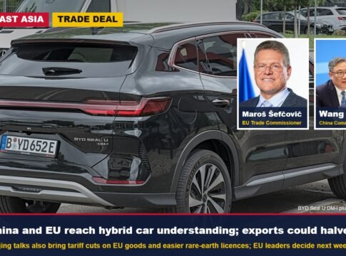 China and EU Reach “Understanding” on Hybrid Cars; Brussels Says Chinese Exports Could Be Cut by More Than Half