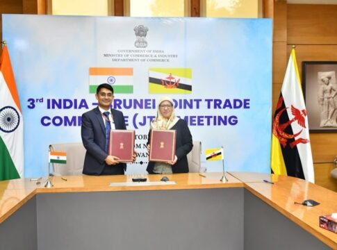 India and Brunei Review Trade Ties, Put Agriculture, Healthcare and Energy on Agenda