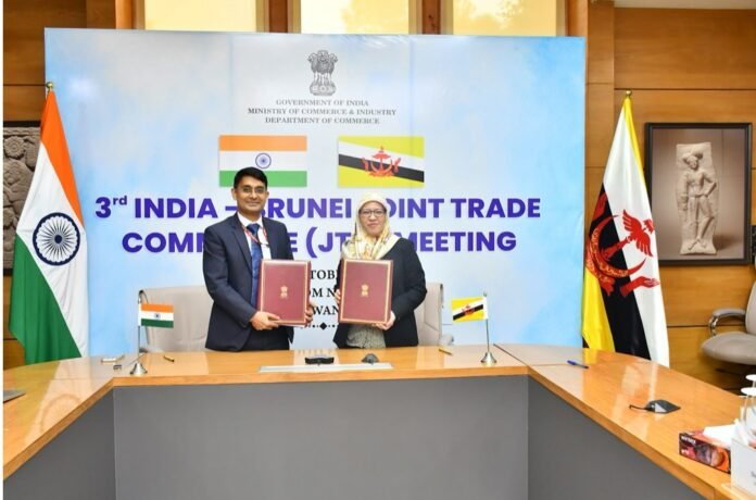 India–Brunei Joint Trade Committee, October 2026 Indian and Bruneian officials at the third Joint Trade Committee meeting