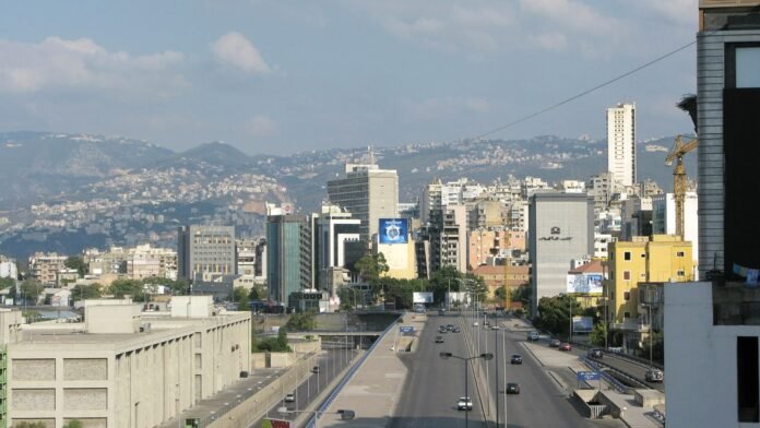 The Beirut skyline