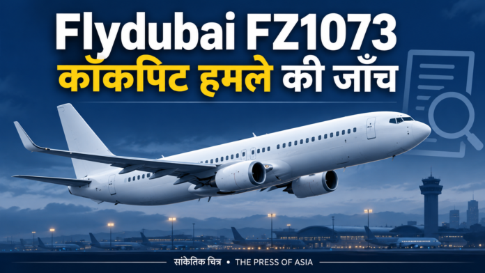 Flydubai FZ1073 कॉकपिट हमले की जाँच पर सांकेतिक विमान चित्र