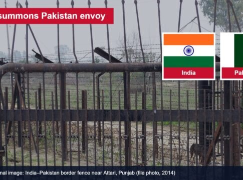 India Summons Pakistan’s Top Diplomat Over ‘Facilitation’ of Infiltration After BSF Shooting in Punjab; Islamabad Says Two Civilians Were Killed