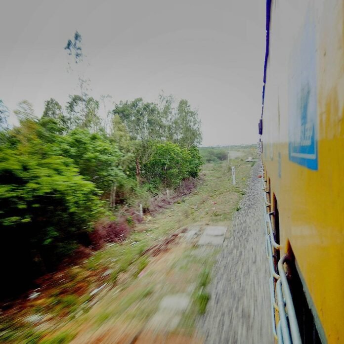 india15-railway Representative file photograph looking along an Indian Railways passenger train