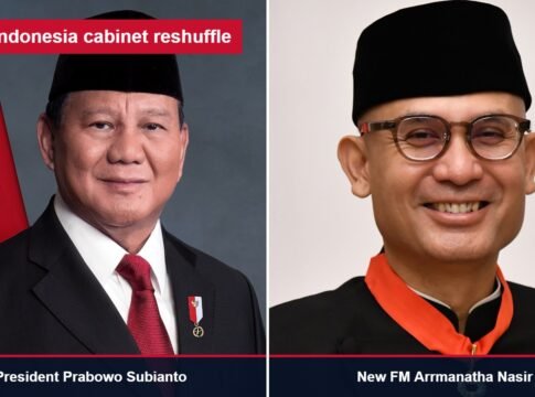 Indonesia’s Prabowo Names Career Diplomat Arrmanatha Nasir Foreign Minister, Replaces Police Chief and Revives a 26-Member Advisory Council