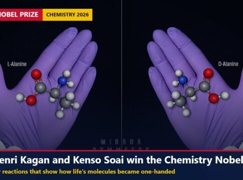 Nobel Prize in Chemistry 2026 Goes to Henri Kagan and Japan’s Kenso Soai for Showing How Molecules Become One-Handed