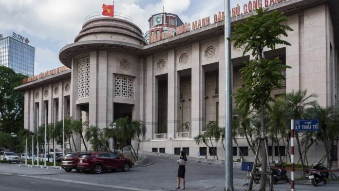 November 1 — The State Bank of Vietnam building in Hanoi The State Bank of Vietnam building in Hanoi — June 9, 2017 file photo