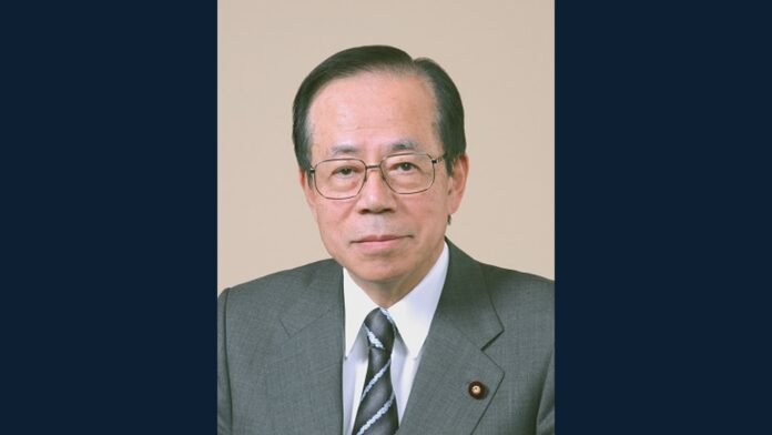 Former Japanese prime minister Yasuo Fukuda in an official portrait