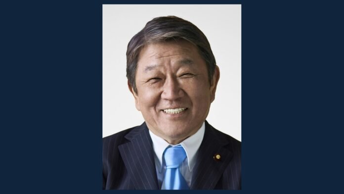 Toshimitsu Motegi in his 2024 official portrait