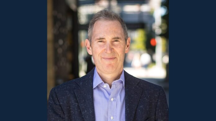 Amazon CEO Andy Jassy in a 2021 portrait — September 1, 2021 file image