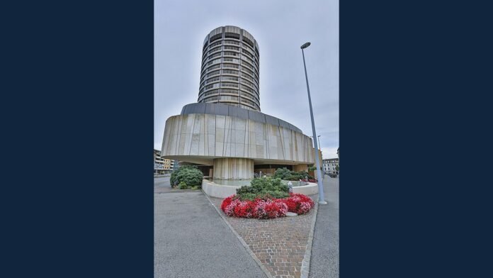 The Bank for International Settlements headquarters in Basel — September 23, 2012 file image