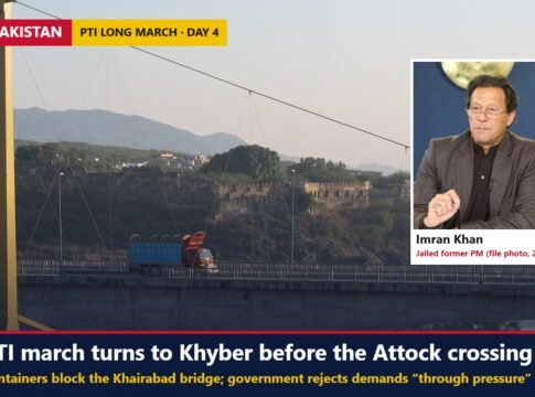 PTI Long March, Day 4: Convoy Turns to Khyber as Containers Block the Bridge Into Punjab and Islamabad Rejects Demands ‘Through Pressure’