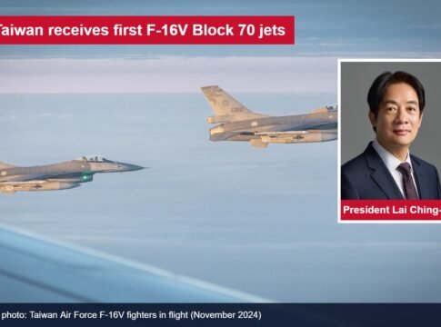 Taiwan Receives Its First Two F-16V Block 70 Fighter Jets From the US, Years Behind Schedule